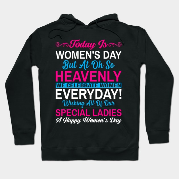 International Womens Day Hoodie by Nareswari Design